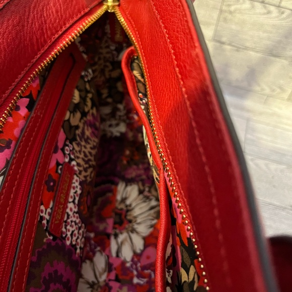 Vera Bradley Red Women's handbag crossbody purse patriotic holiday satchel - Picture 7 of 12